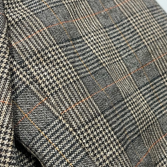 NWT By Together Blazer Oversized Plaid Double-Breasted Blazer Prince of Wales - Picture 7 of 12